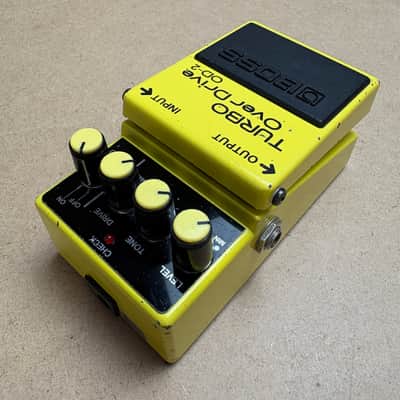 Boss OD-2 Turbo OverDrive (Black Label) 1986 - Yellow image 4