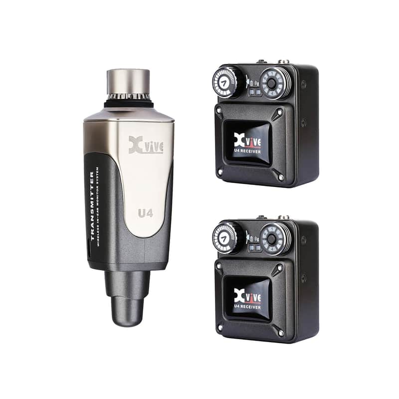 Xvive U4R2 Digital Wireless Dual Receiver In-Ear Monitor System image 1