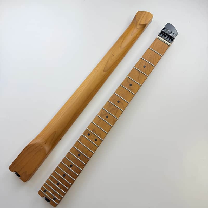 Rosted Maple Wood Headless Guitar Neck image 1