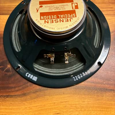 Jensen C8R Vintage Ceramic 8" 25-Watt 8ohm Guitar Speaker 2010s - Green image 3