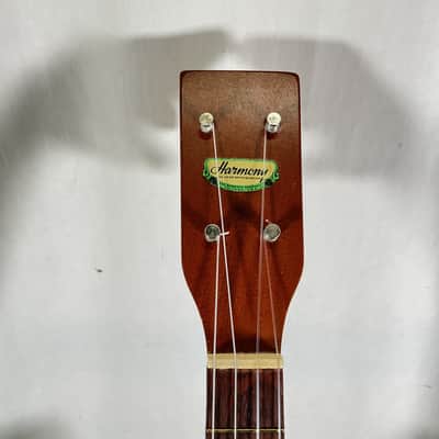 Harmony Vintage Baritone Ukulele 1950s - Wood - w/ Chipboard Case image 3