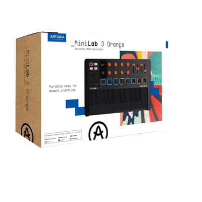 Arturia MiniLab 3 25-Note Compact MIDI Keyboard and Pad Controller image 6