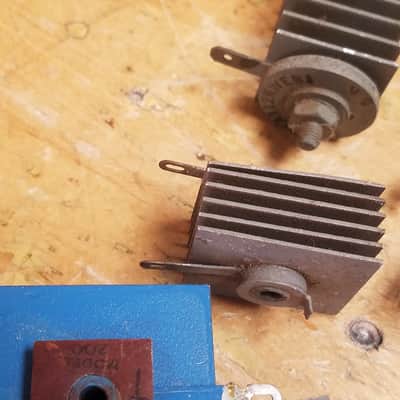 Unknown lot 10 Selenium Rectifier diode stack tube amp vintage USA 1950s - 1960s image 4