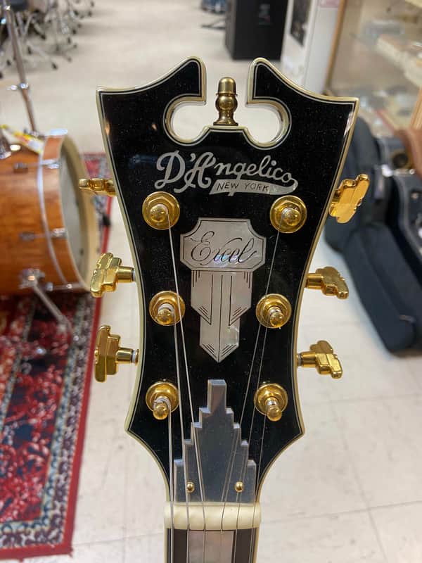 D'Angelico Excel EX-DC Semi-Hollow with Stop-Bar Tailpiece Vintage Sunburst image 1