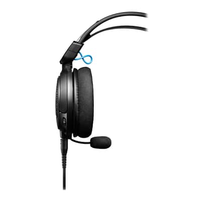 Audio-Technica ATH-GDL3BK Open-Back Gaming Headset, Black image 5