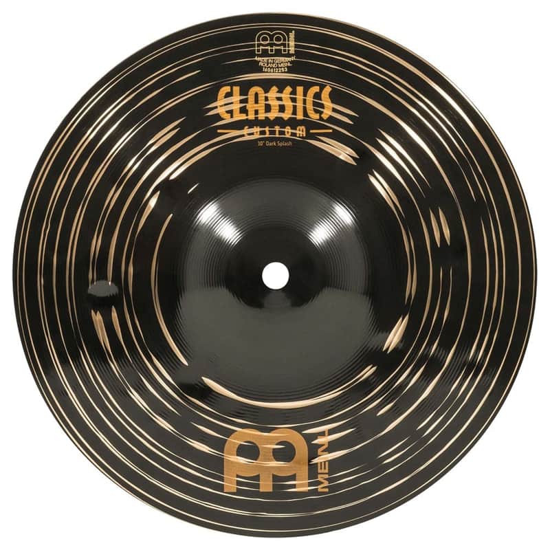 Meinl Classics Custom Dark Splash Cymbal 10 image 1