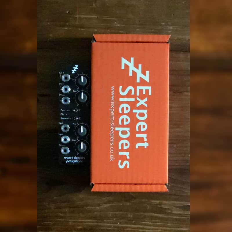 Expert Sleepers Persephone JFET VCA / Overdrive Eurorack Synth Module (Black) image 1