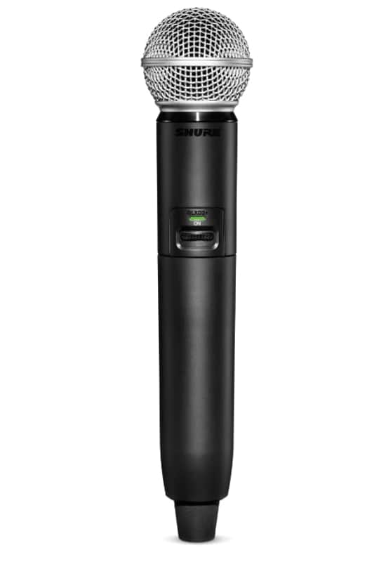 Shure GLXD2+/SM58=-Z3 Featuring the Legendary SM58 vocal microphone image 1