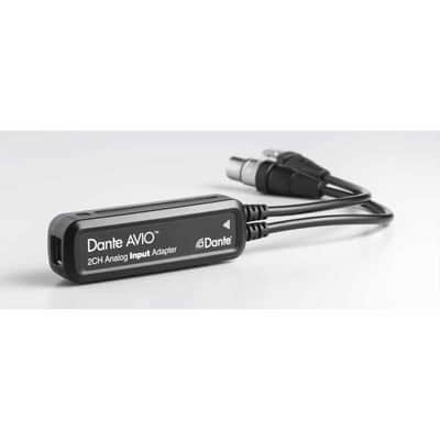 Dante ADP-DAI-AU-2X0 AVIO Adaptateur DANTE analogique 2IN image 2