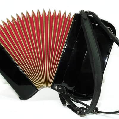 Hohner Riviera III 5 Row Lightweight Button Accordion 96 Bass made in Germany, C Griff, New Straps and Soft Bag, Original Accordeone de Botones, 2714 image 12