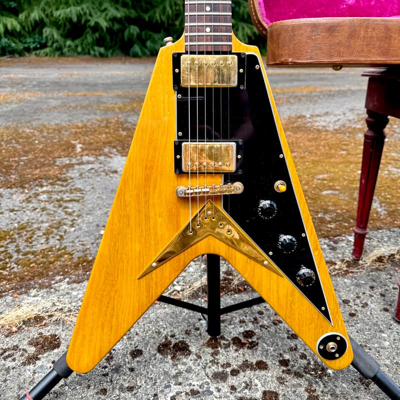 Gibson Heritage Reissue Flying V 1982 - Natural image 1