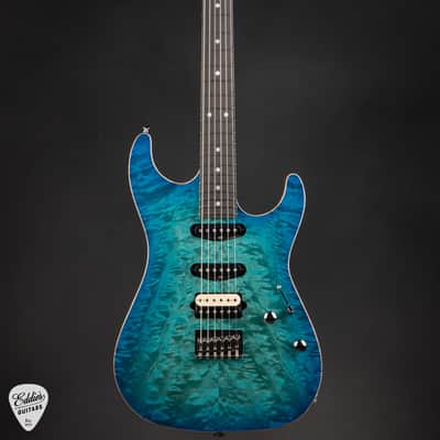 Suhr Standard Roasted - Bahama Blue Burst image 3