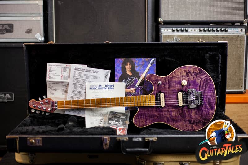 Ernie Ball Music Man EVH Eddie Van Halen Signature 1992 Translucent Purple -VIDEOSOON- image 1