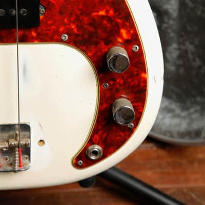 Fender 1963 Precision Bass Olympic White Vintage Pre-Owned image 9