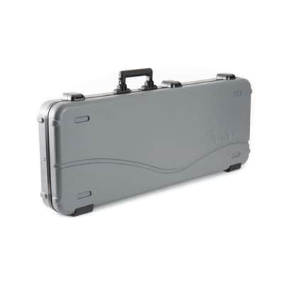 Fender Deluxe Molded Case Strat/Tele Silver/Blue - Case for electric guitars image 1