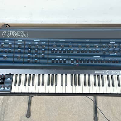 Oberheim OB-XA 1980s Vintage Analog Synthesizer w/ Road Case image 2