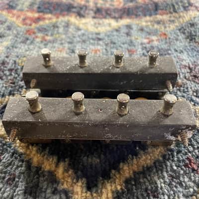 1950s Kluson No Line Vintage Nickel D8 Console Lap Steel Guitar Tuners!P228 image 4