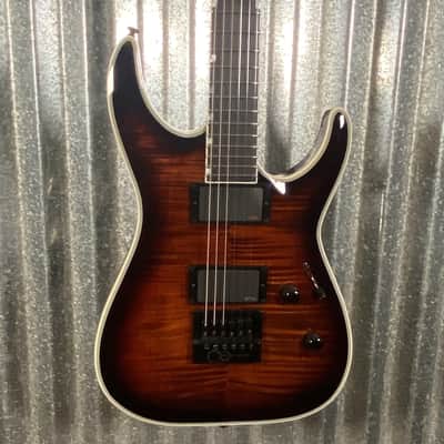 ESP LTD MH-1000 Evertune Dark Brown Sunburst Guitar LMH1000ETFMDBSB #0746 Used image 1