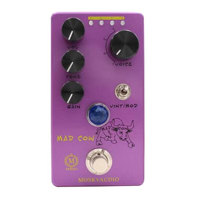Mosky Audio Mad Cow Distortion Effect Pedal,price include the import duty for US buyer,price include the import duty to US buyer