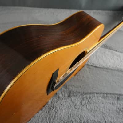 1970s Yamaki F-150 Dreadnought Acoustic Guitar MIJ w/ Hard Case image 20