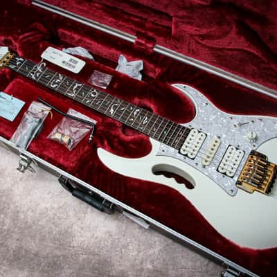 IBANEZ MIJ JEM7V-WH Steve Vai Signature "White + Rosewood" (2006) image 1