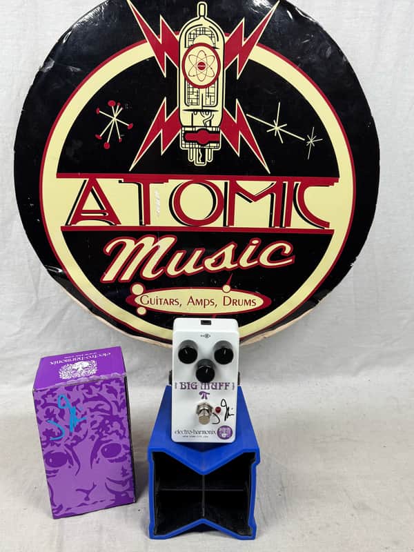 Electro-Harmonix J Mascis Signature Ram's Head Big Muff Pi Fuzz Distortion Pedal with Box image 1