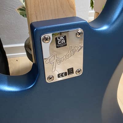 Fender American Precision PJ Bass BRAND NEW Lake Placid Satin Matte Blue Performer Precision Jazz PJ 4-String USA Bass Guitar image 13