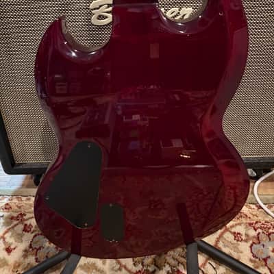 ESP LTD Viper-400 2005 - 2007 - See Thru Black Cherry image 7