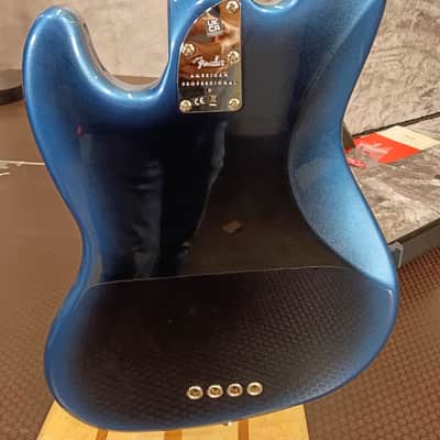 Fender American Professional II Jazz Bass with Maple Fretboard 2020 - Present - Dark Night 8.8 pounds image 6