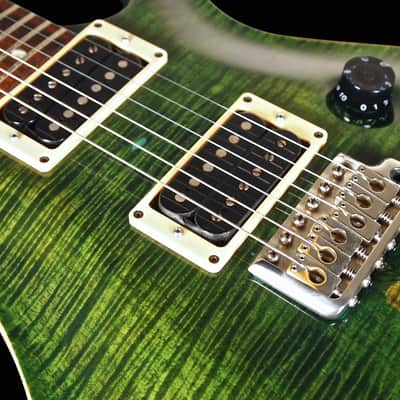 1992 Paul Reed Smith PRS CE-24 Flame Top ~ Vintage Pre-factory ~ Emerald Green image 4
