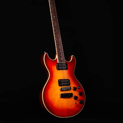 Fender Flame Elite with Hard Shell Case, Cherry Sunburst, SN 40200006 - USED image 8