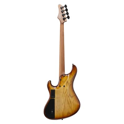 Ibanez MDM1300-NAB Bass Guitar, Natural Stained Amber Burst image 4