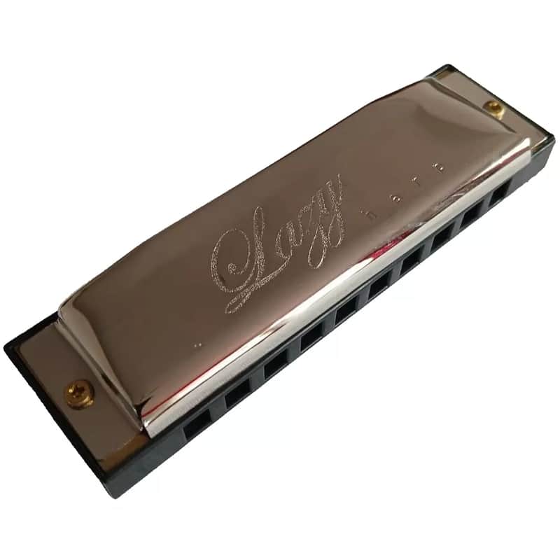 Lazy Harp Diatonic Harmonica MOUTH ORGAN 10-Hole Blues Harp Key B image 1