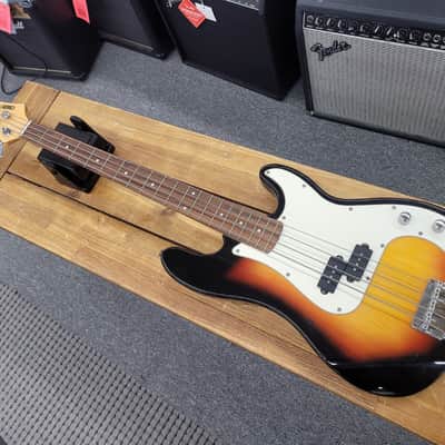 Crate  Electra 4 String P Style Bass 1990s 3 Tone Sunburst image 1