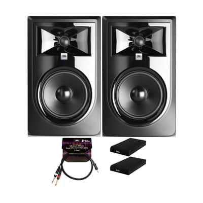 JBL 4208 4200 Series Studio Speaker Monitors 8 Ohm 75 Watt - Pair