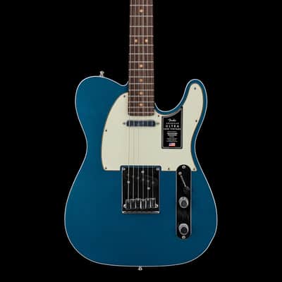 Fender American Ultra Luxe Vintage '60s Telecaster Custom - Lake Placid Blue #28577 image 3