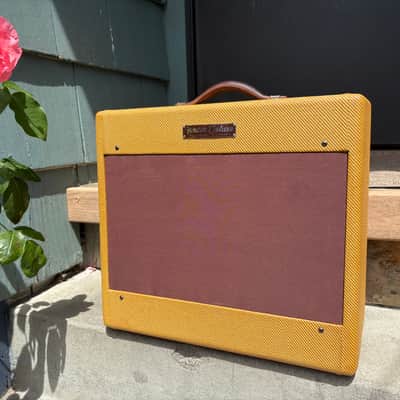 1955 ( Custom )Fender 5D3 Deluxe Transitional Vintage Tweed Amp Custom Build Modern Custom Build image 5