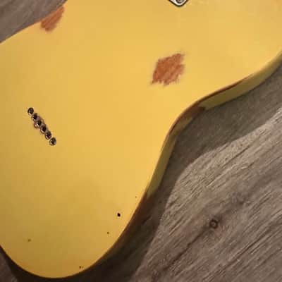 Big River “Moses” T-Style • Aged Butterscotch Nitro • Roasted Maple Neck • A5 Vintage 50’s P/U’s image 14