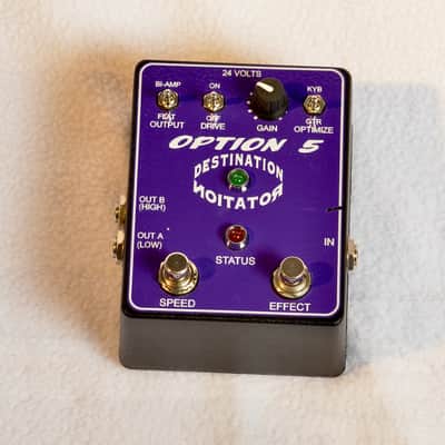Option 5 Destination Rotation – Original Version – Stereo Rotary Speaker Simulator – Signed & Numbered – Box & Power Supply Included image 1