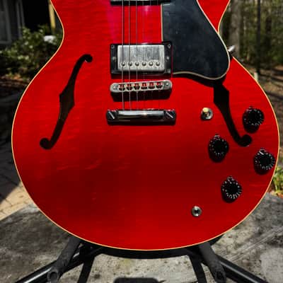 Gibson ES335 1987 - Flamed Cherry Red image 10