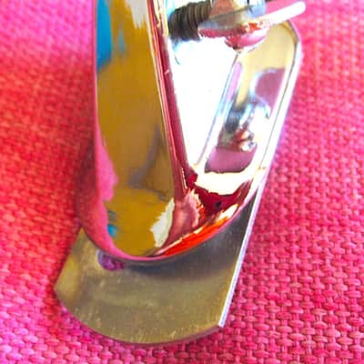 Slingerland Bass Drum Spur Leg Mount Bracket, Thin Spur (Left Side) - Vintage (USED) image 3