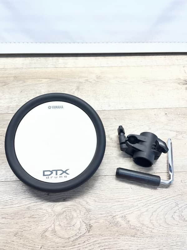 Yamaha XP70 Single-Zone 7" Electronic Drum Pad w/ Rack Mount & L-Bar image 1