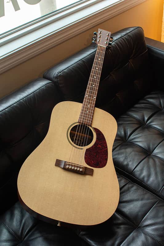 USA Martin DXM Dreadnought Acoustic Guitar with Hard Case | Reverb