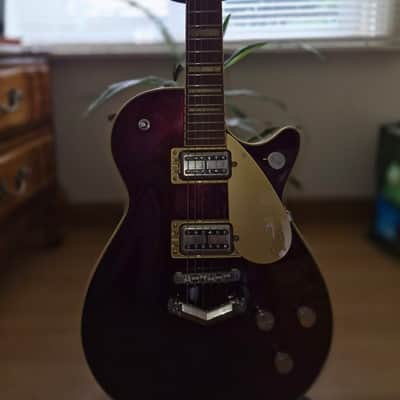 Gretsch G6228 Players Edition Jet BT with V-Stoptail 2018 - Present Dark Cherry Metallic image 7