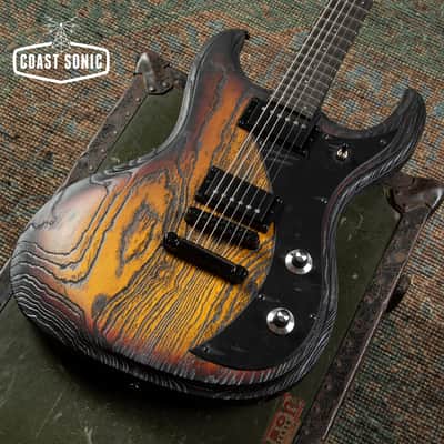 2026 Dunable Guitars Gnarwahl DE Baritone Sandblast amber tobacco, swamp ash, w/ Hardcase image 7