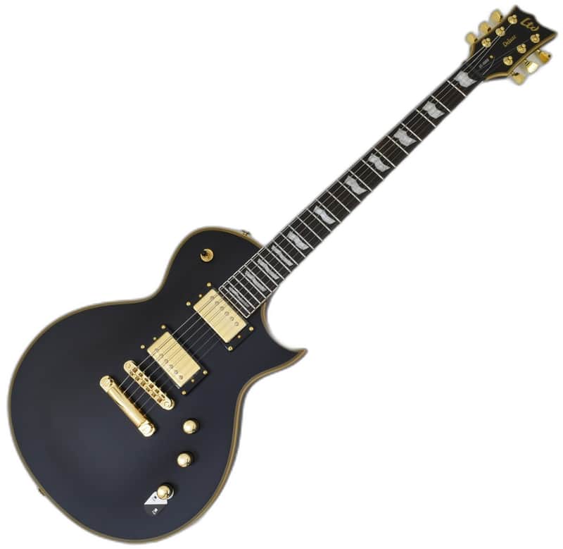 ESP LTD EC-1000VB Duncan Vintage Black Electric Guitar B-Stock image 1