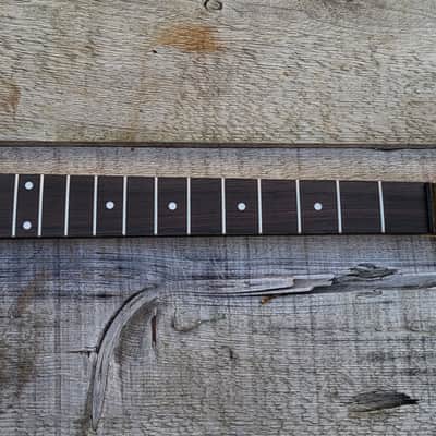 Flame Maple Custom Maple on Rosewood Guitar neck replacement DIY Guitar Neck. image 2