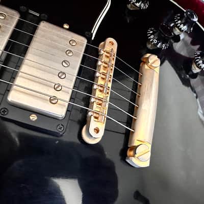 Gibson Custom Shop 1957 Les Paul Custom Reissue R7 – Jimmy Page - Upgrades – 2011/2012 - “Black Beauty” VOS Aged Hardware image 3