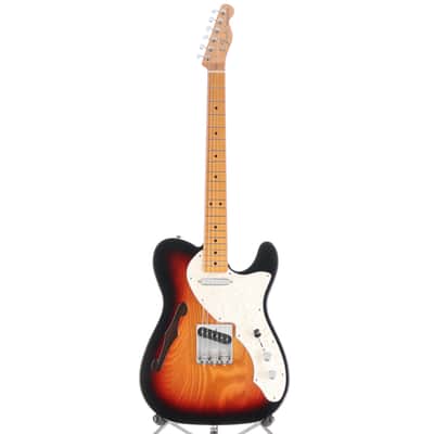 Fender Vintera II '60s Telecaster Thinline, 3-Color Sunburst, Expert Setup (AA7) (87070) image 5