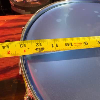 Pearl Brass Shell 13x3.5 Piccolo Snare Drum image 6